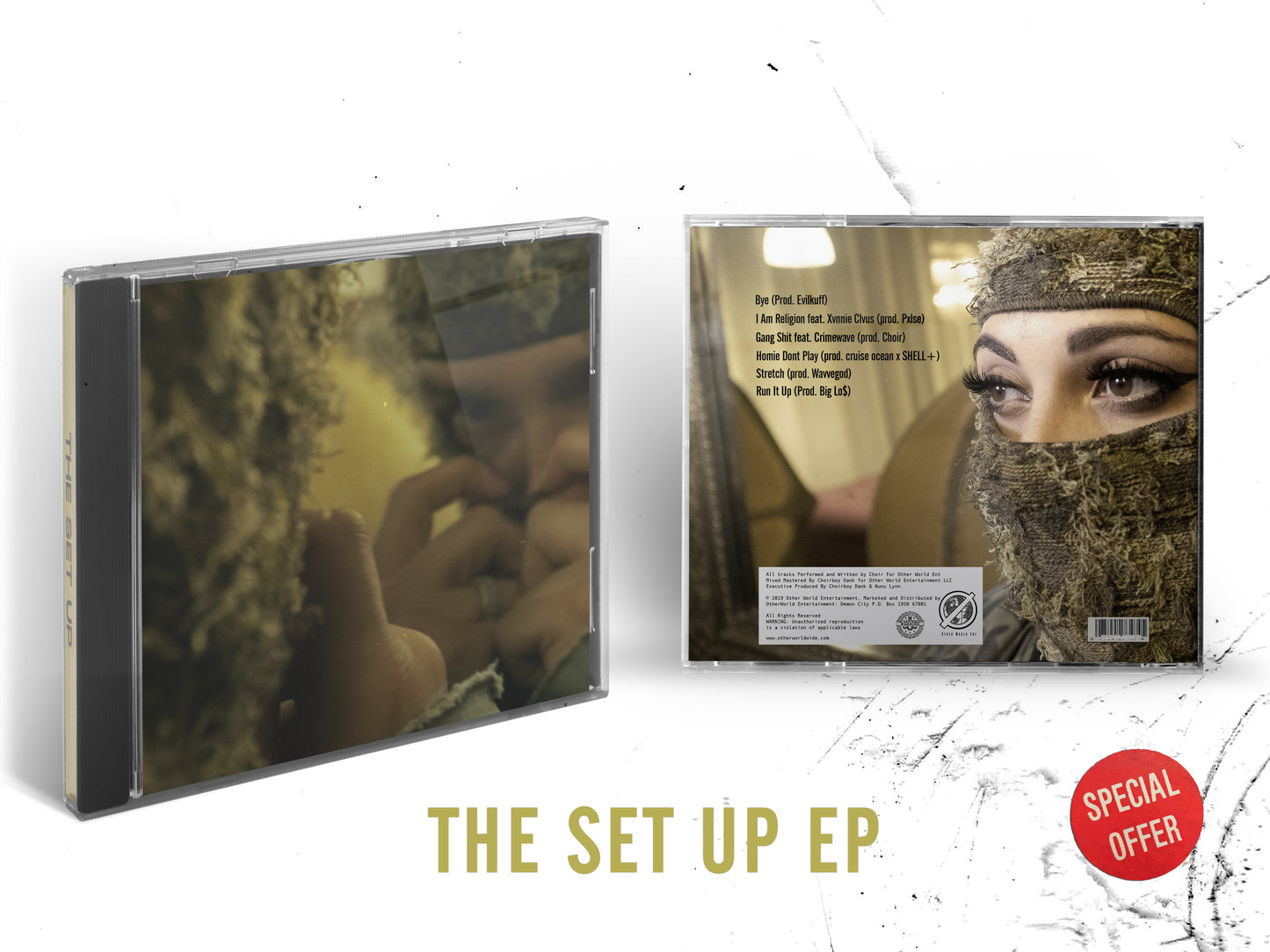 Choirboy Dank - The Set Up (Hardcopy) CD