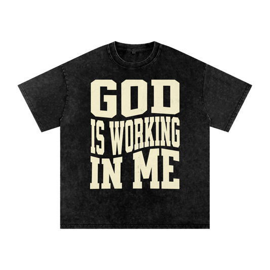 God Is Working in New York — Oversized Tee | The Others Only