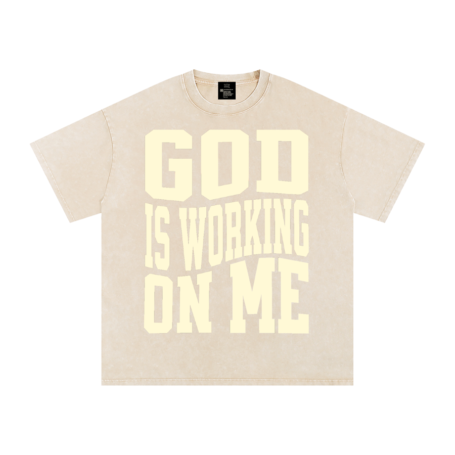 God Is Working on Me — Oversized Tee | Others Only