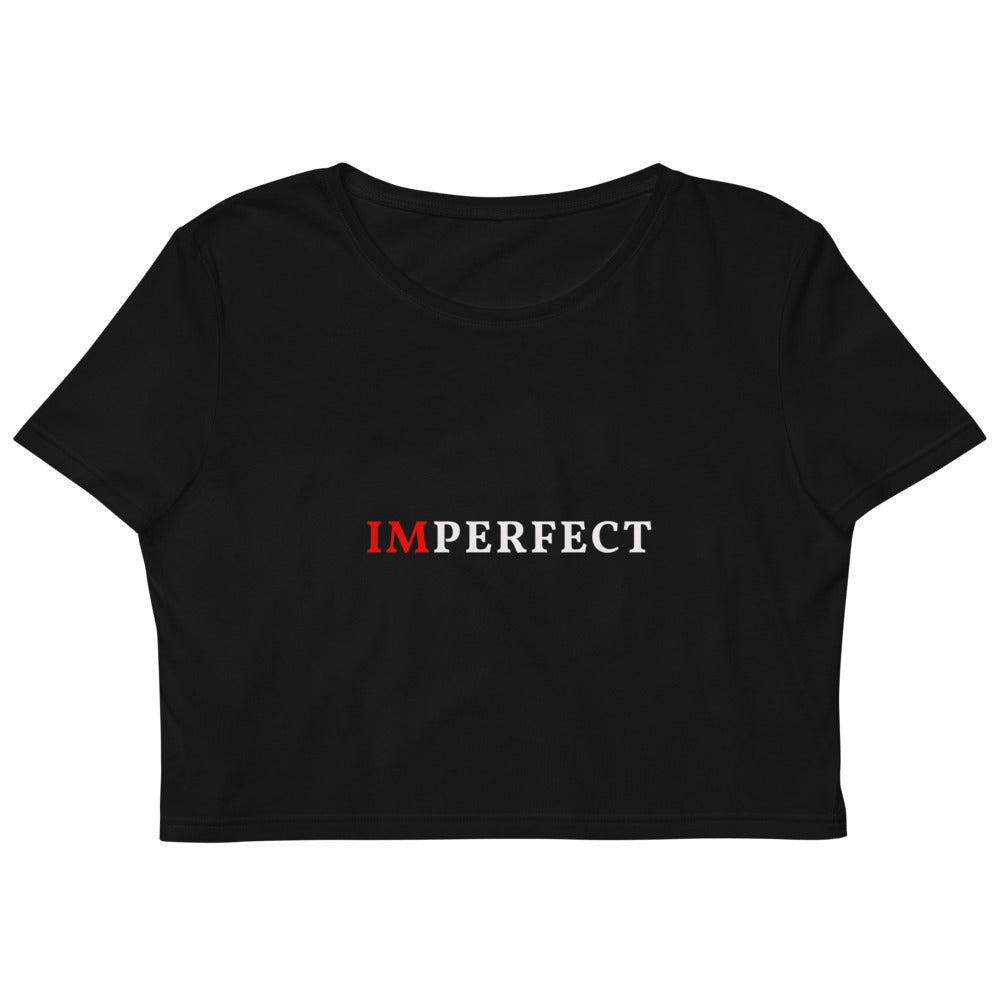 "IMPERFECT" Organic Crop Top